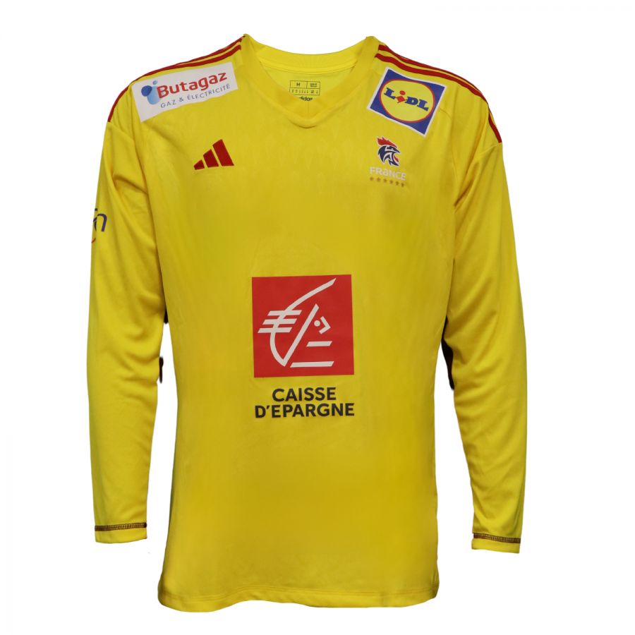 Maillot gardien EdF 23 jaune