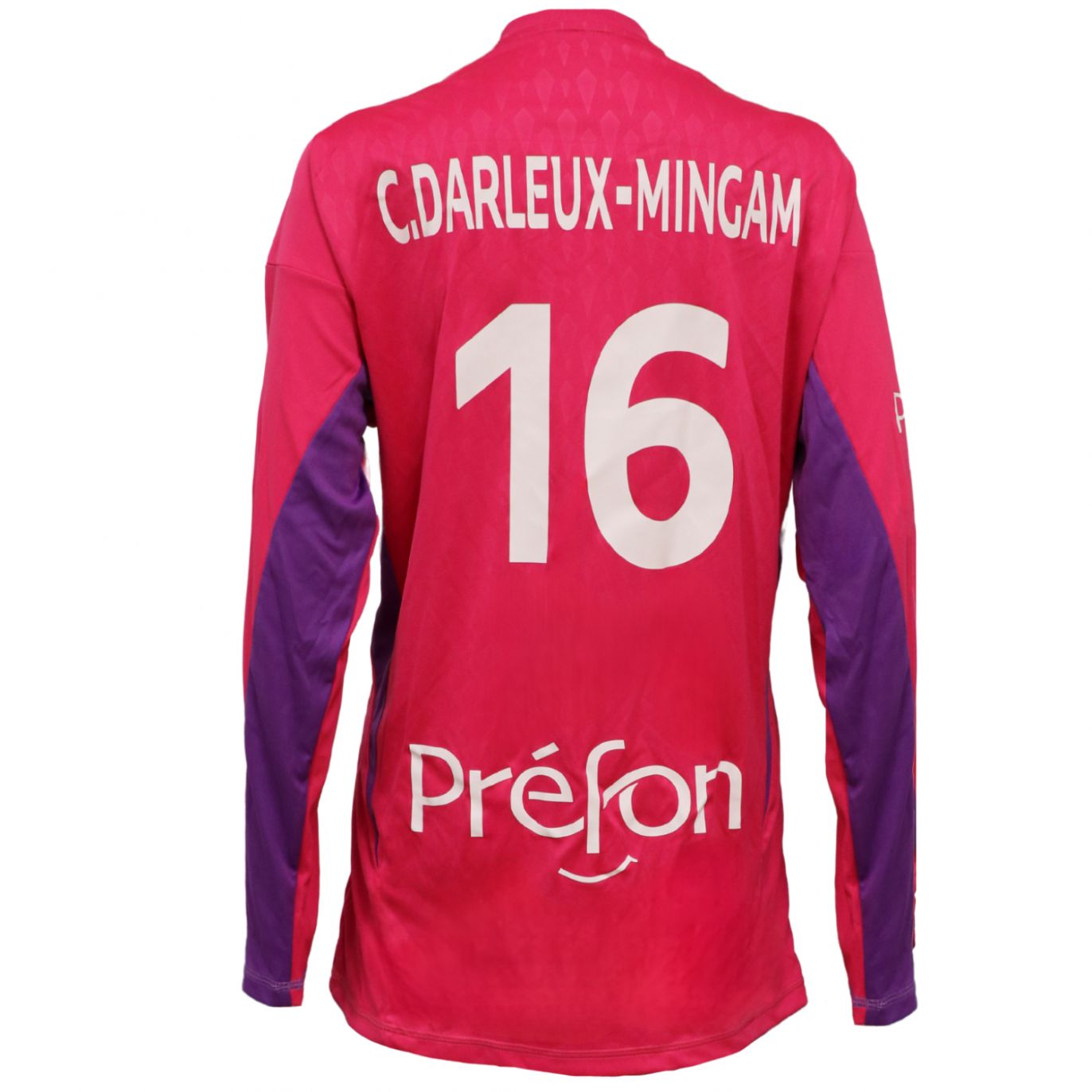 Maillot gardienne EdF 23 C.DARLEUX fuchsia