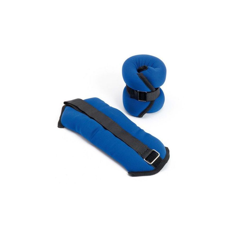 Paire de bracelets lestes 0.5 kg bleu