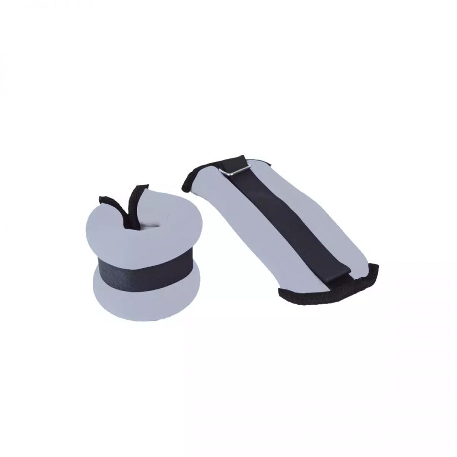 Paire de bracelets lestes 1.5 kg gris