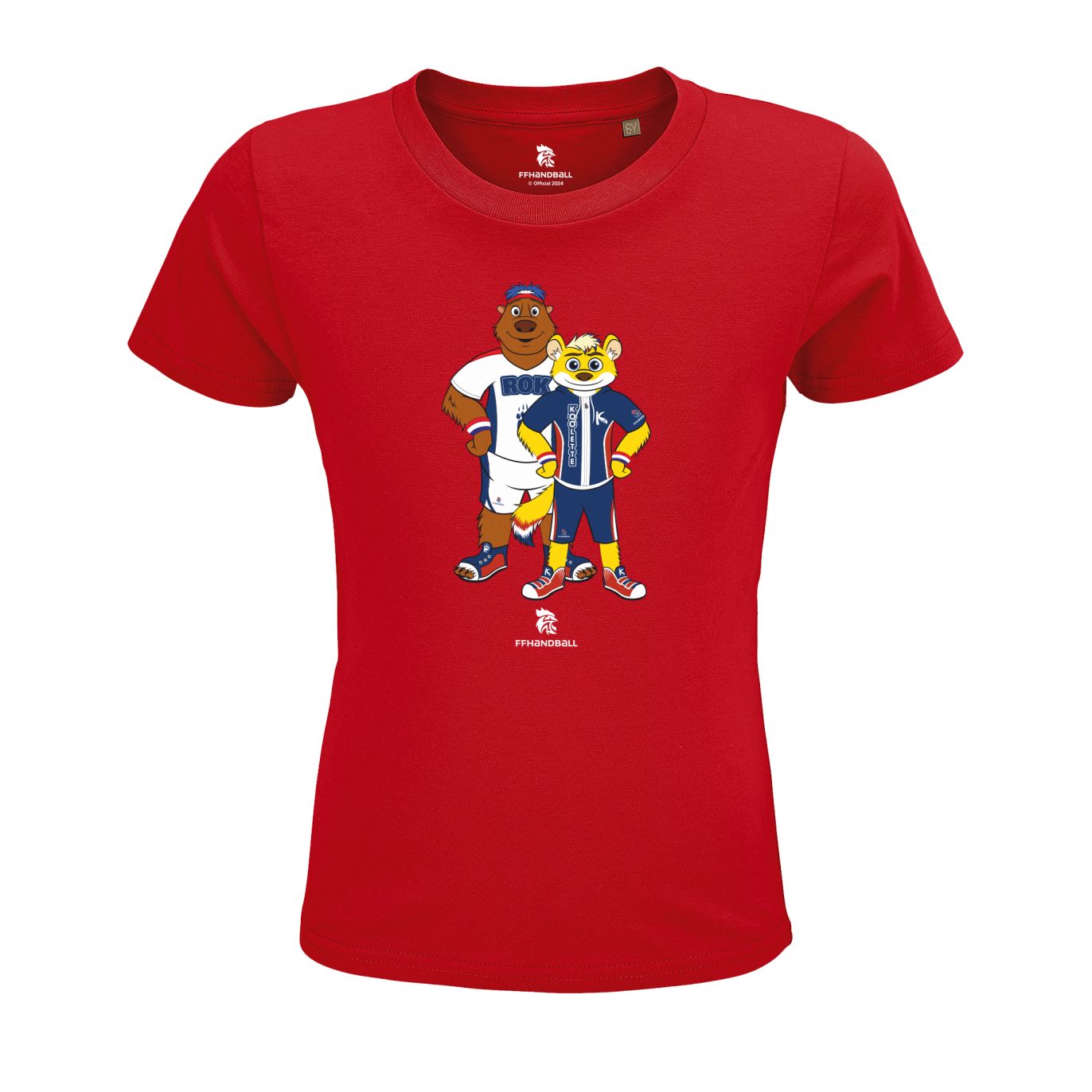 T-shirt enfant Rok Koolette ROUGE