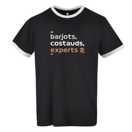 T-shirt Barjots, Costauds, Experts