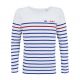 T-shirt Marinière Manches Longues Femme