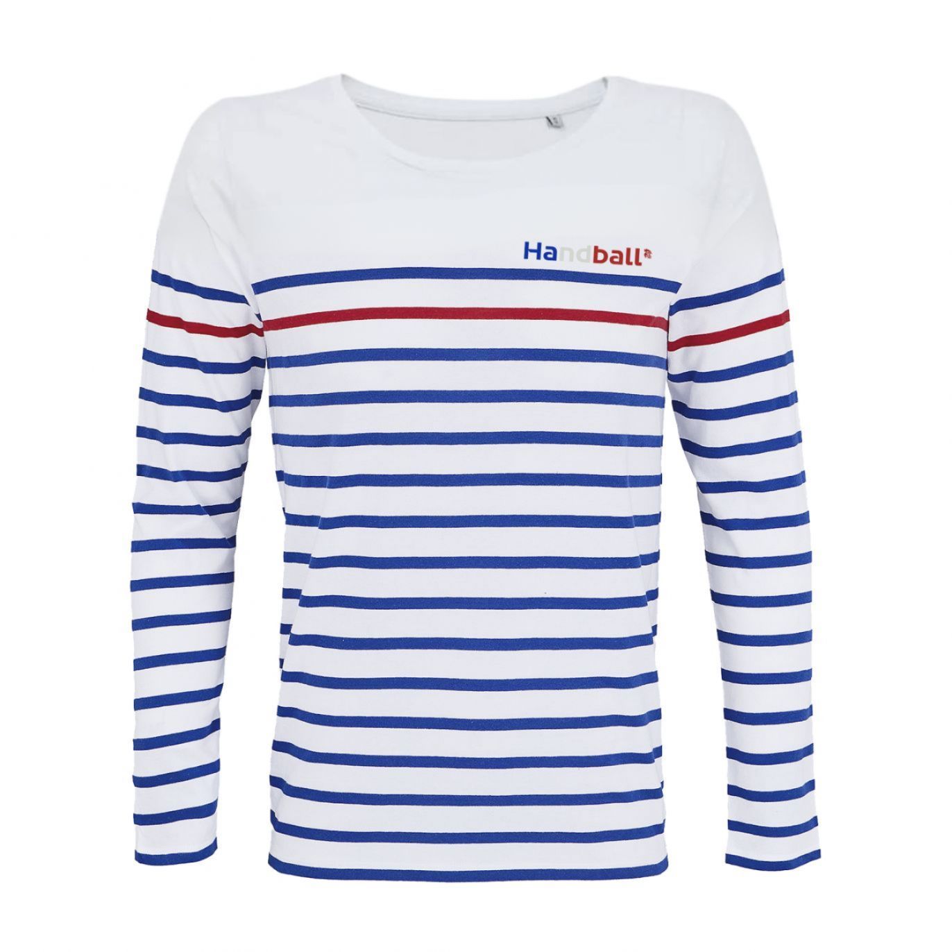 T-shirt Marinière Manches Longues Femme
