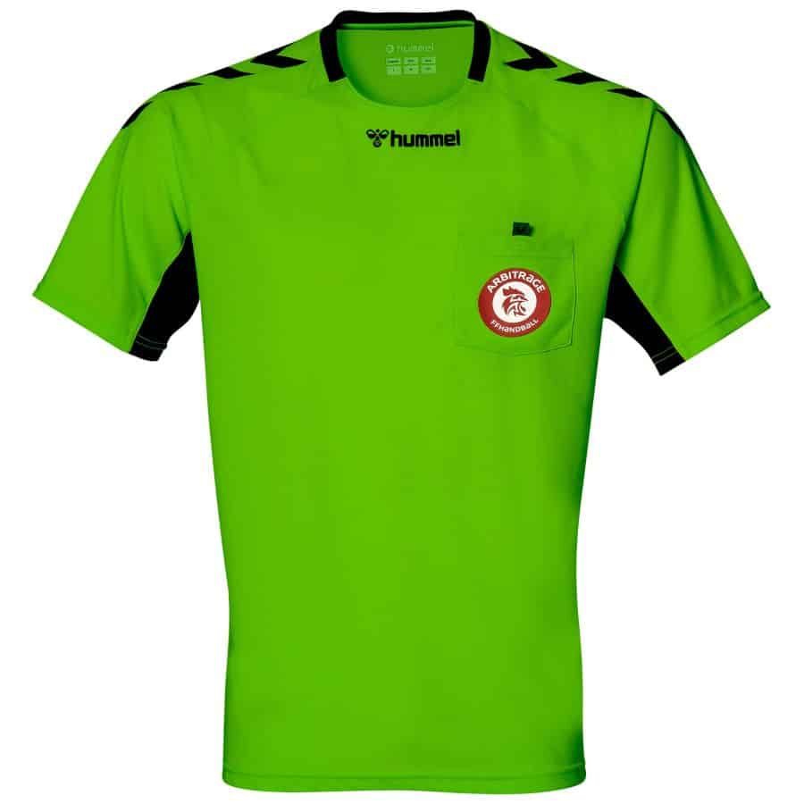 Tee-shirt arbitre -vert