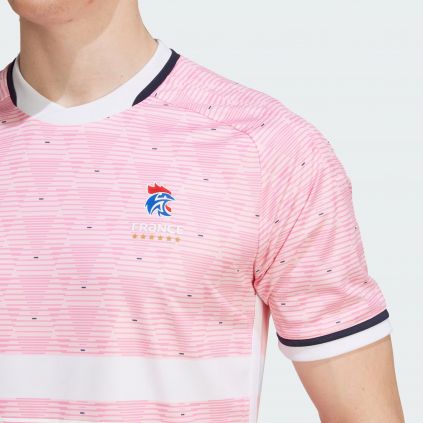 Maillot France Handball Replica Rose Homme