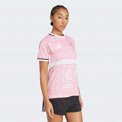 Maillot France Handball Replica Rose Femme