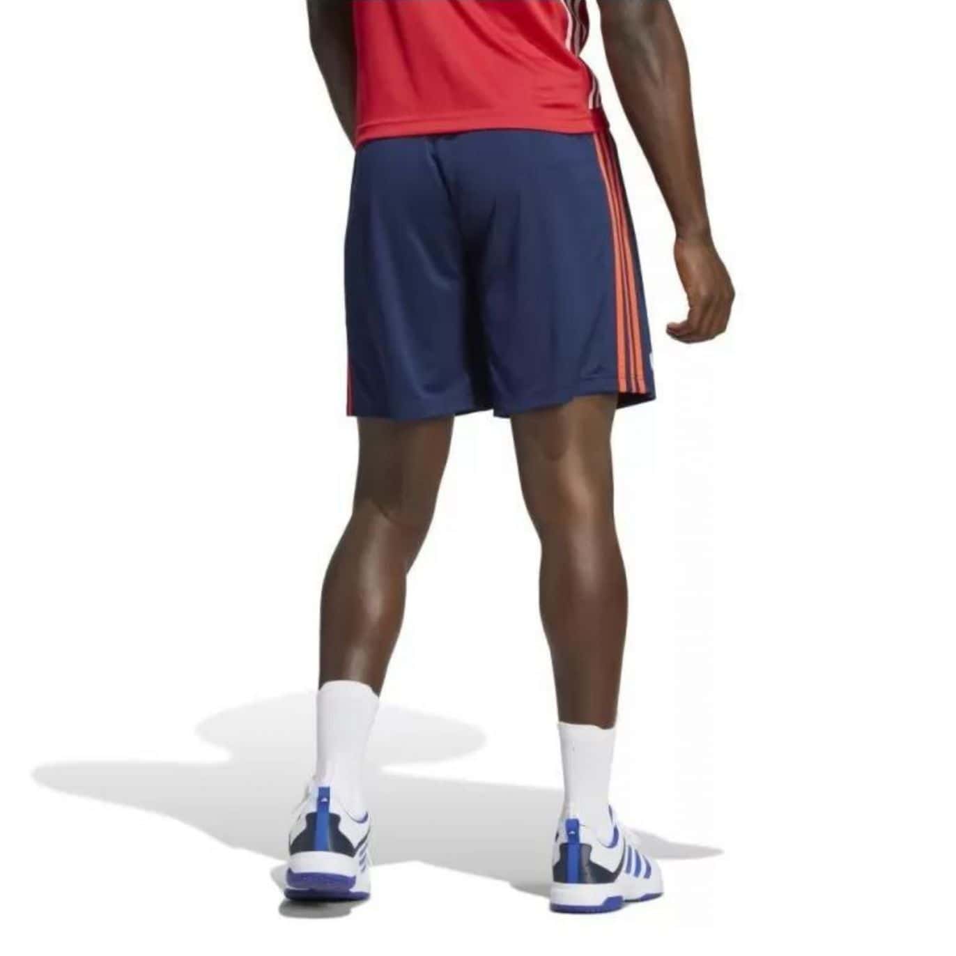 Short masculin bleu marine adidas EdF 23