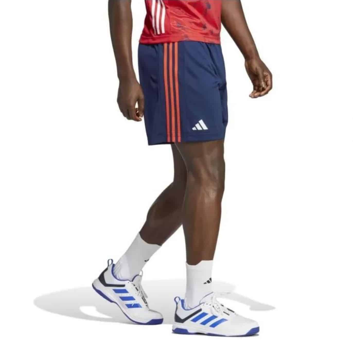 Short masculin bleu marine adidas EdF 23