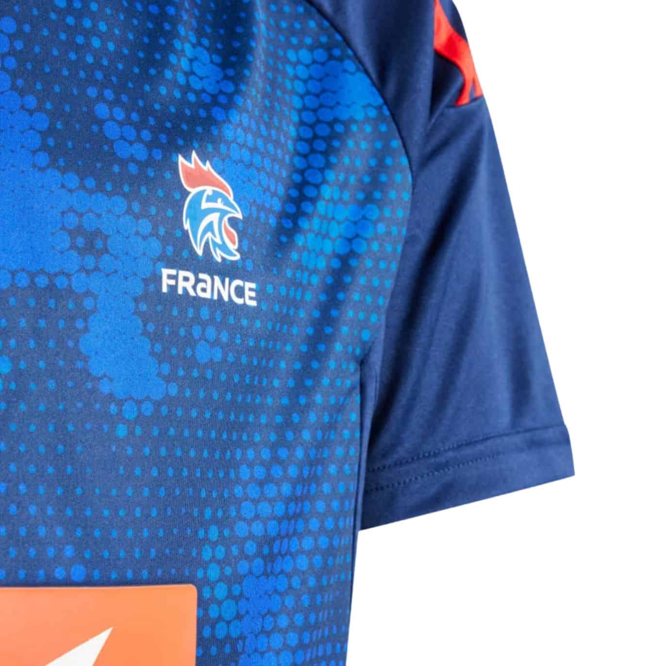 Maillot replica junior bleu EdF 23