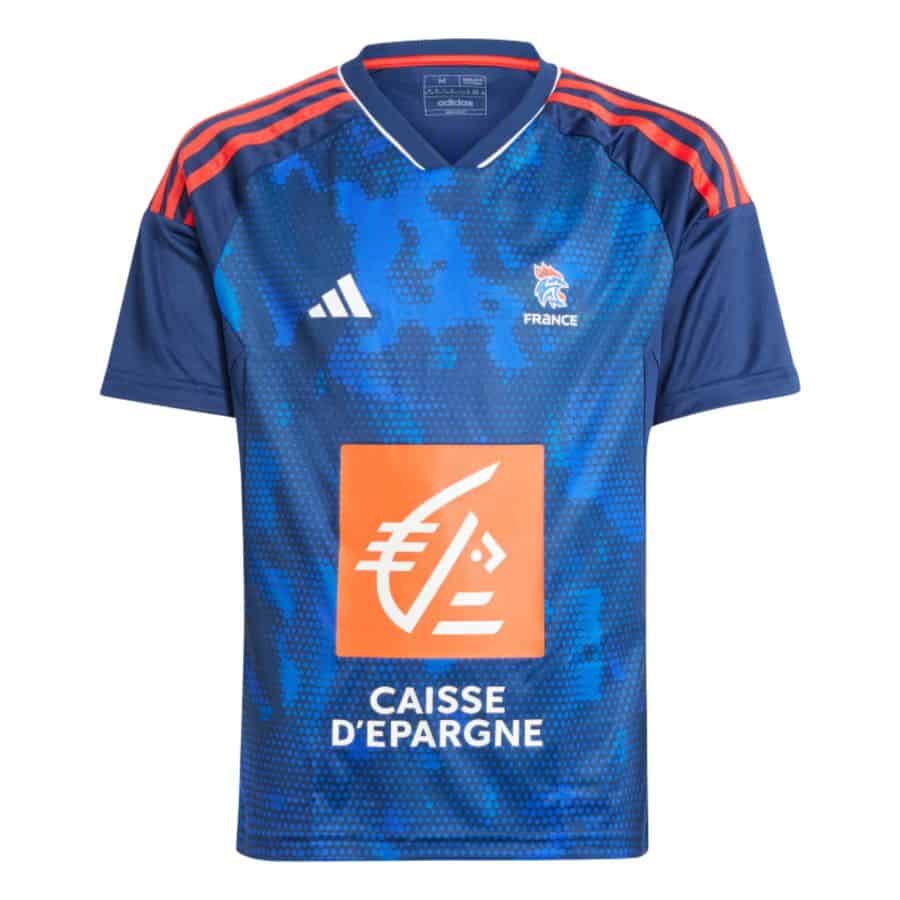 Maillot replica junior bleu EdF 23